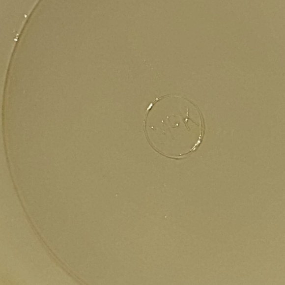 Vintage McKee custard glass refrigerator canister w/ lid round grease jar GLOWS - Picture 11 of 14